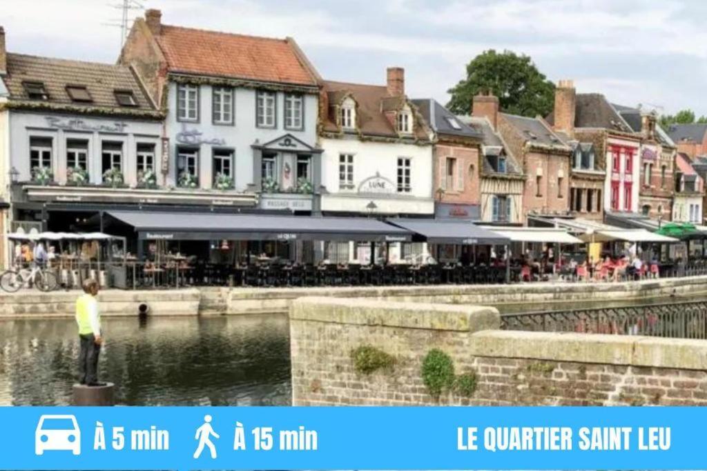 Studio Cosy Gare Amiens Tout Equipe Wifi Netflix 2Pers Eksteriør bilde